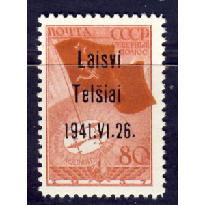 Litauen " Telschen " Nordpolflug 1938 