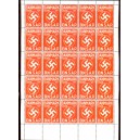 Briefmarken Bogen Propaganda Dänemark 