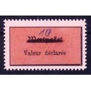 Lokalausgabe Großräschen Gebührenzettel 1945 Nr V 1 Falsch