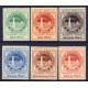Deutsches Reich 1918 Schiffspost Ozeanreederei Nr. 3-8 