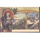 Italy air post 1933 Sas.45-50,Nr. 439-44 Crociera Zeppelin postcard Reprint