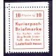 Nichtamtliche Ausgabe Lauterbach Hessen 1945 Nr. 1 ohne Netzdruck REPLICA