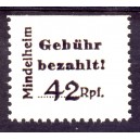 Nichtamtliche Ausgabe Lauterbach Hessen 1945 Nr. 1 ohne Netzdruck REPLICA