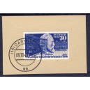 BRD 1949 Nr 116 auf Briefstück mit Erstagsstempel Darmstadt REPLICA