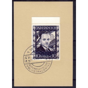 Österreich 1936 Briefstück Sonderstempel REPRINT
