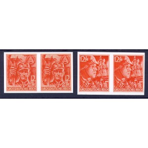Deutsches Reich 1945   paire