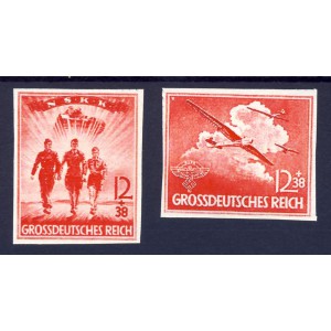 Deutsches Reich 1945  sin dentar