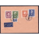 Bund 1952 Posthorn 50 Pf und 70 Pf FDC Brief Replica