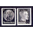 wwII Besetzung Russland Ljady,Leningrad 1941 Nr. 1+2 a 